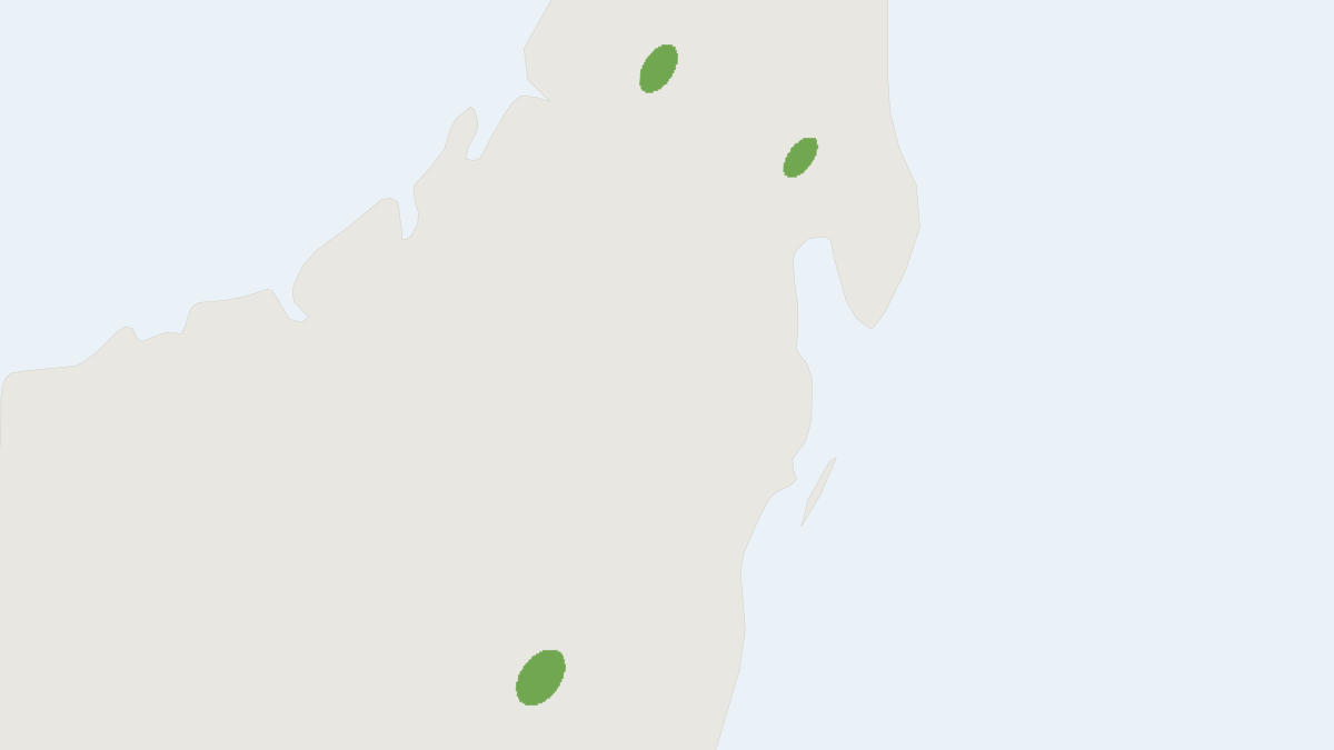 Range map of the Montagne d’Ambre Long-fingered Bat (Miniopterus ambohitrensis)