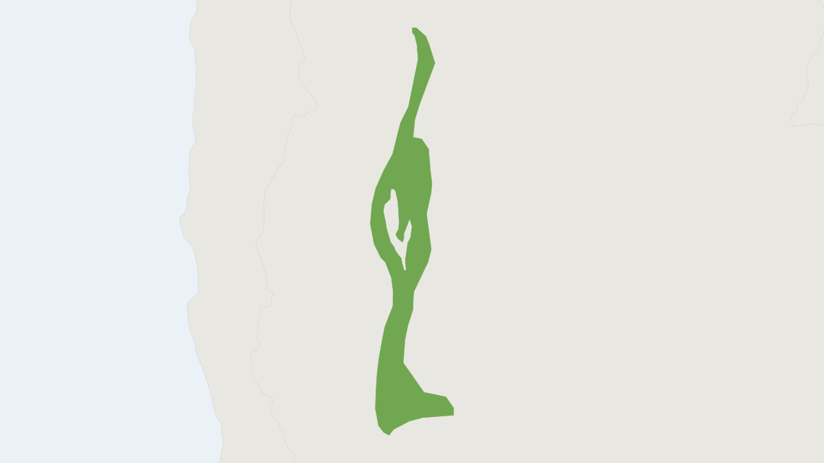 Range map of the Monte Gerbil Mouse (Eligmodontia moreni)