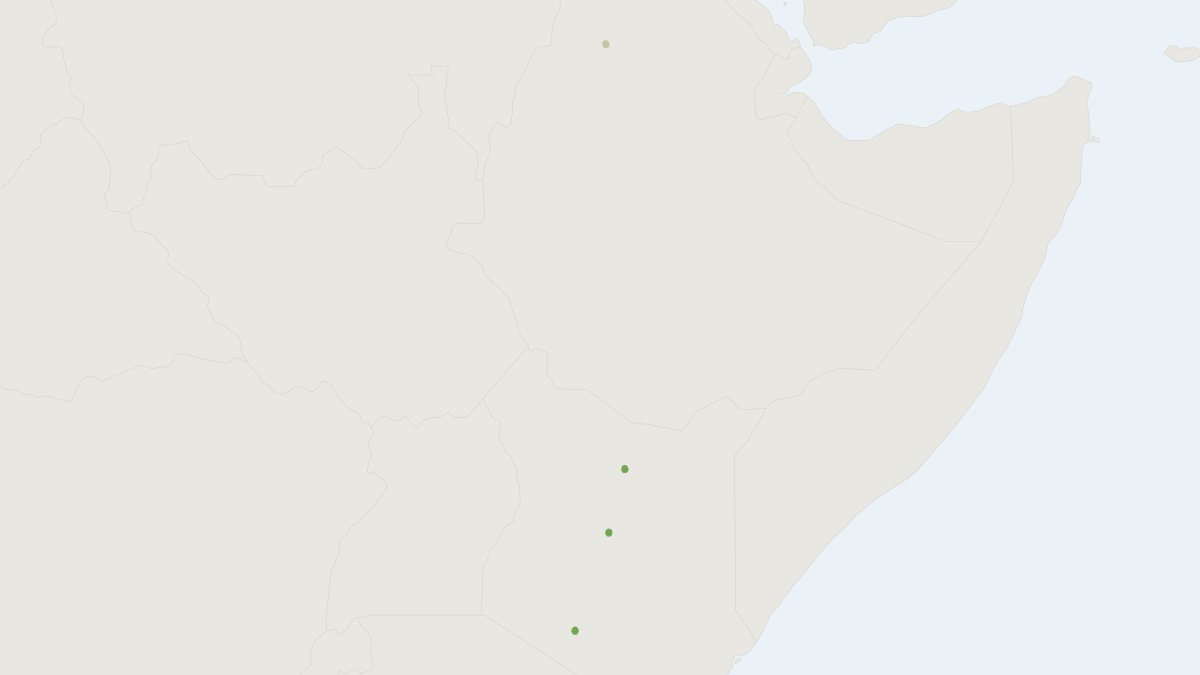 Range map of the Mount Gargues Pipistrelle (Pipistrellus aero)
