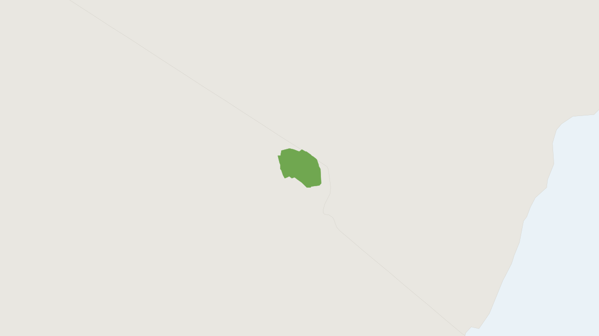 Range map of the Mount Kilimanjaro Vlei Rat (Otomys zinki)