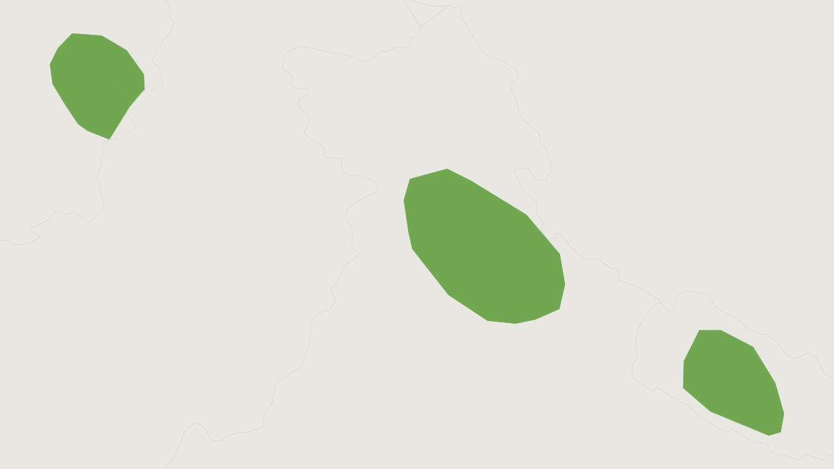 Range map of the Mountain Noctule (Nyctalus montanus)