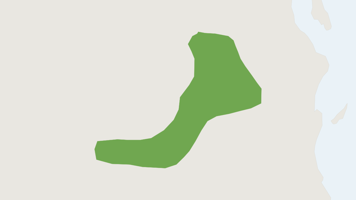 Range map of the Munissi’s Shrew (Crocidura munissii)