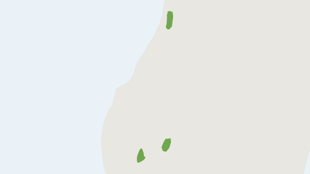 Range map of the Nasolo's Shrew Tenrec (Microgale nasoloi)