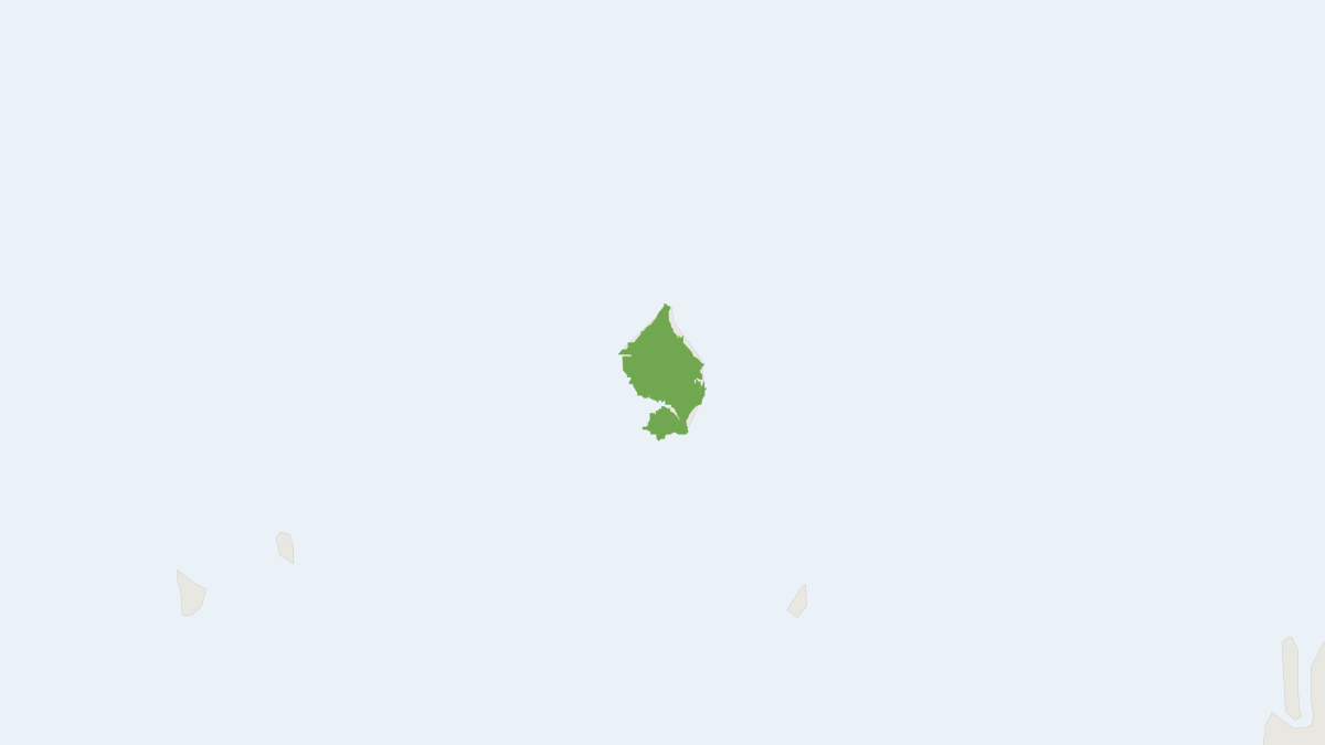 Range map of the Natuna Island Surili (Presbytis natunae)