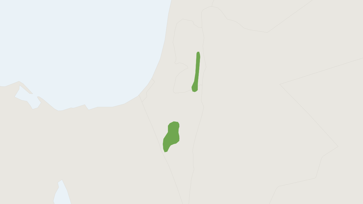 Range map of the Negev Shrew (Crocidura ramona)
