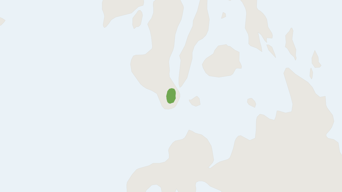 Range map of the Negros Shrew (Crocidura negrina) covering Philippines