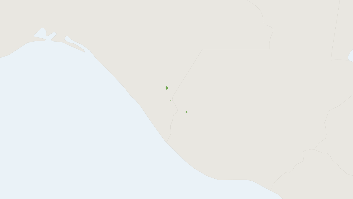 Range map of the Nelson's Spiny Pocket Mouse (Heteromys nelsoni)