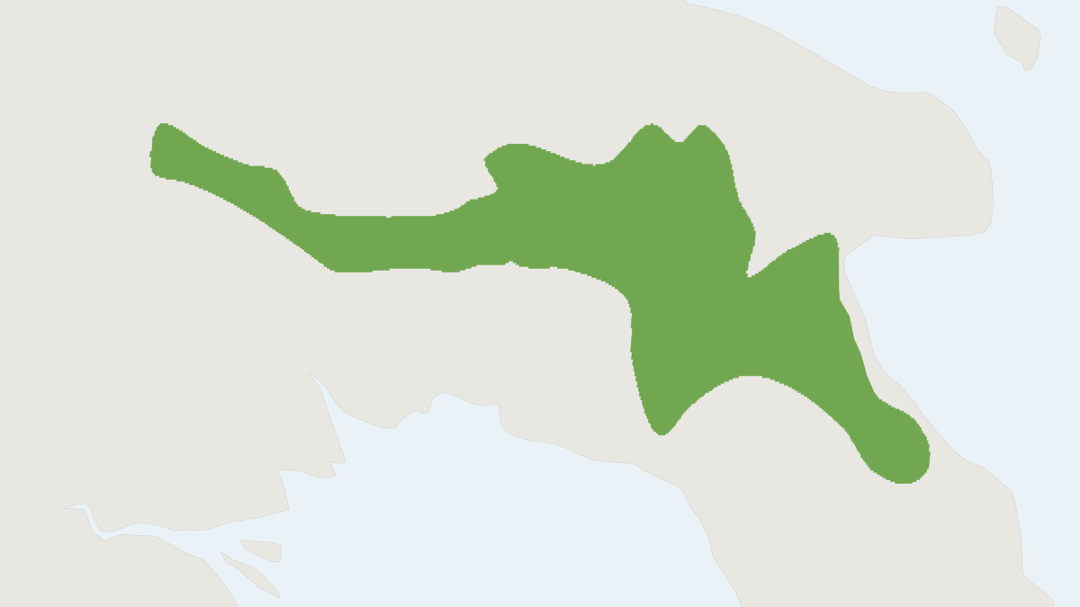 Range map of the New Guinea Rat (Rattus novaeguineae)
