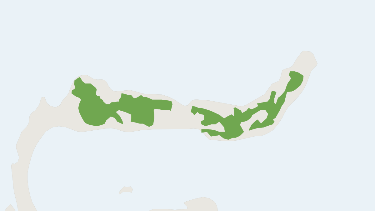 Range map of the Northern Elongated White-toothed Shrew (Crocidura elongata)