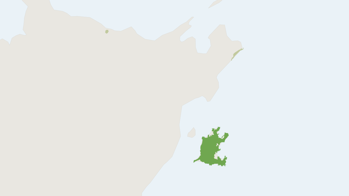 Range map of the Northern Hopping-mouse (Notomys aquilo)