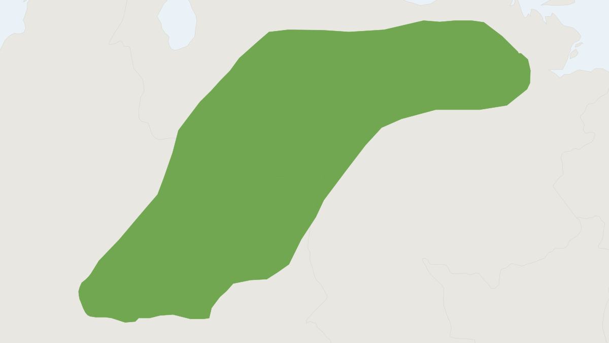 Range map of the Northern Long-nosed Armadillo (Dasypus sabanicola)