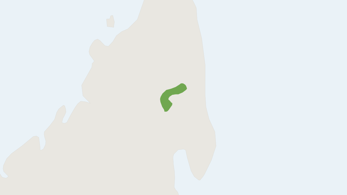 Range map of the Northern Voalavo (Voalavo gymnocaudus)