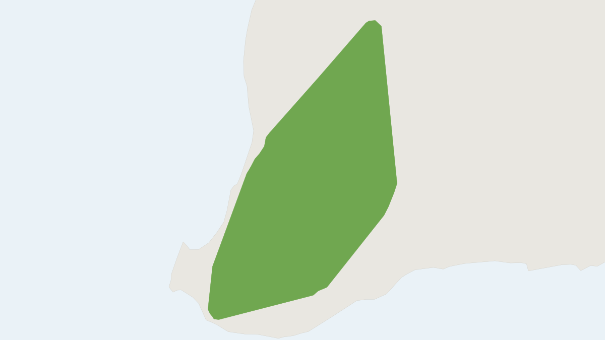 Range map of the Numbat (Myrmecobius fasciatus) covering Australia and United Kingdom
