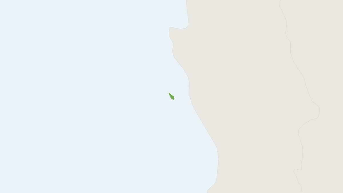 Range map of the Octodon pacificus (Octodon pacificus)