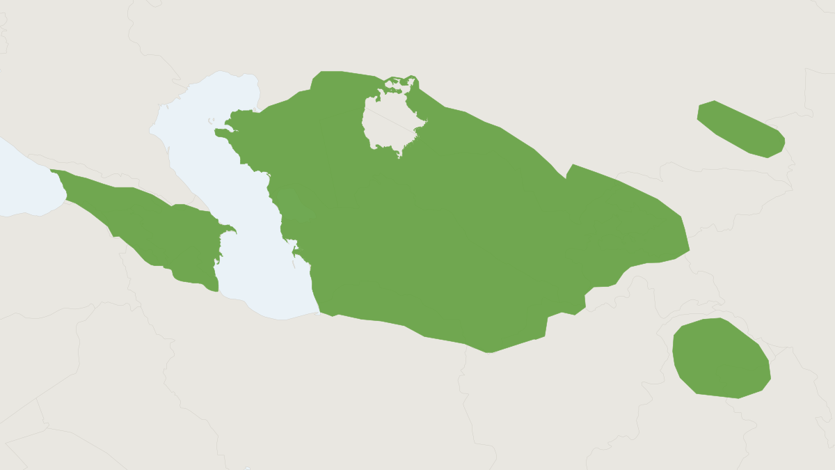 Range map of the Ognev’s Serotine (Cnephaeus ognevi)