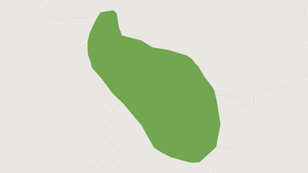 Range map of the Orinoco Brush-tailed Rat (Isothrix orinoci)