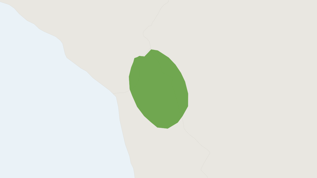 Range map of the Osgood's Leaf-eared Mouse (Phyllotis osgoodi)