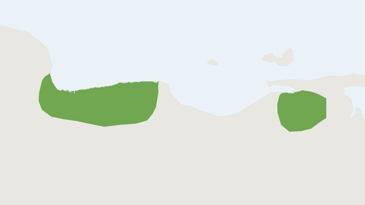 Range map of the Overlook Spiny Pocket Mouse (Heteromys catopterius)