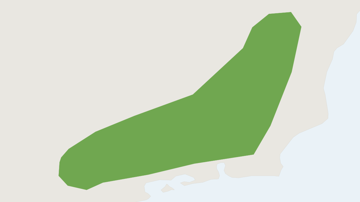Range map of the Oxymycterus caparoae (Oxymycterus caparoae)