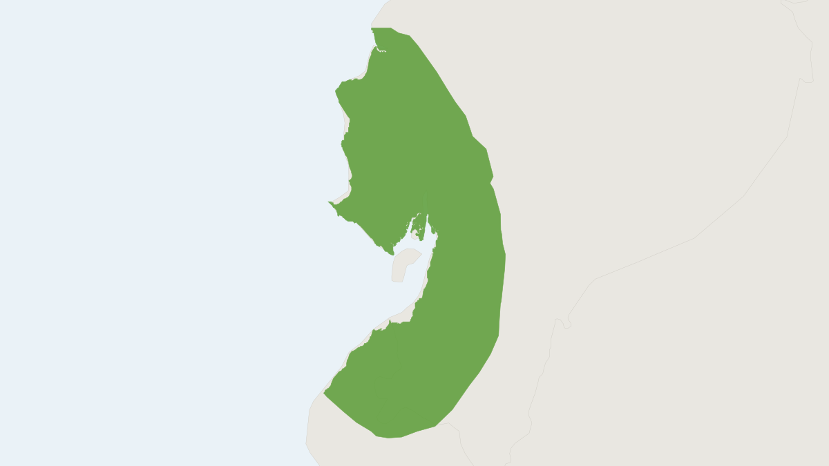 Range map of the Pacific Spiny Rat (Proechimys decumanus)