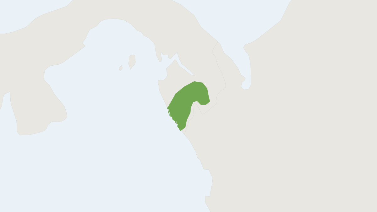 Range map of the Panamá Climbing Rat (Tylomys panamensis)