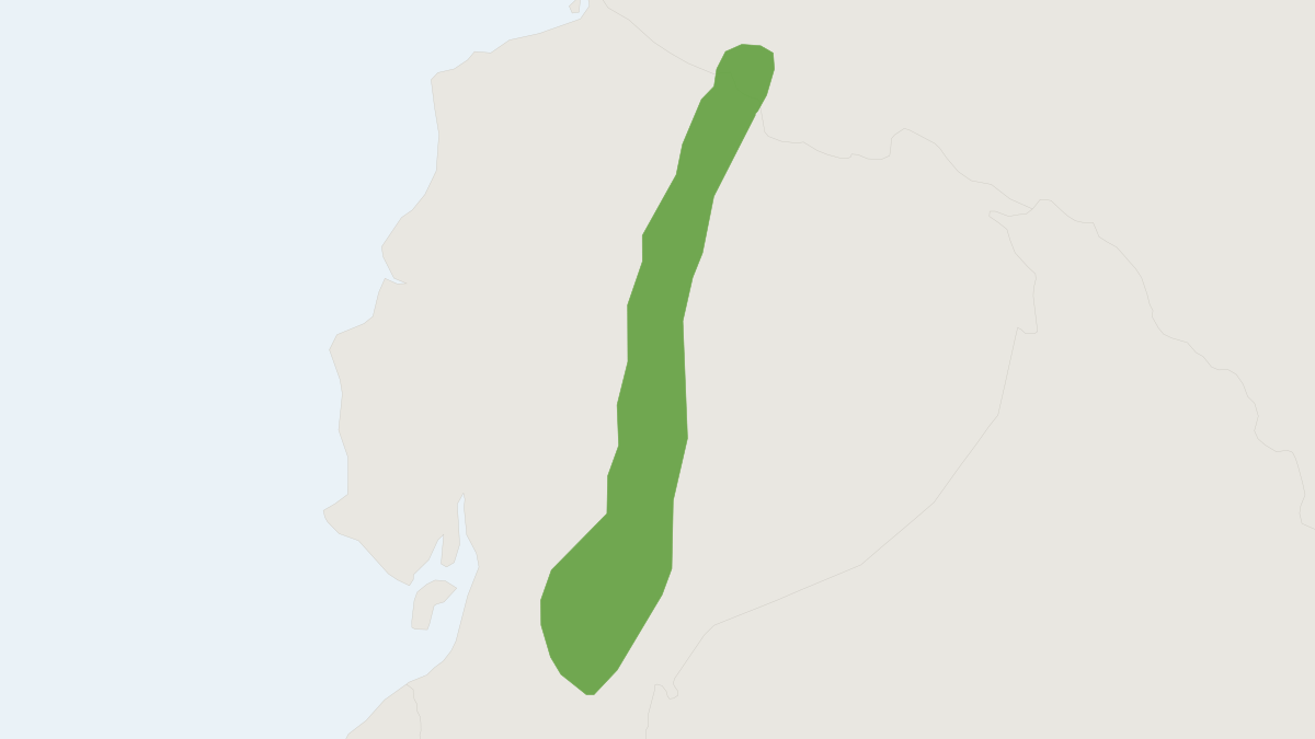 Range map of the Paramo Oldfield Mouse (Thomasomys paramorum)