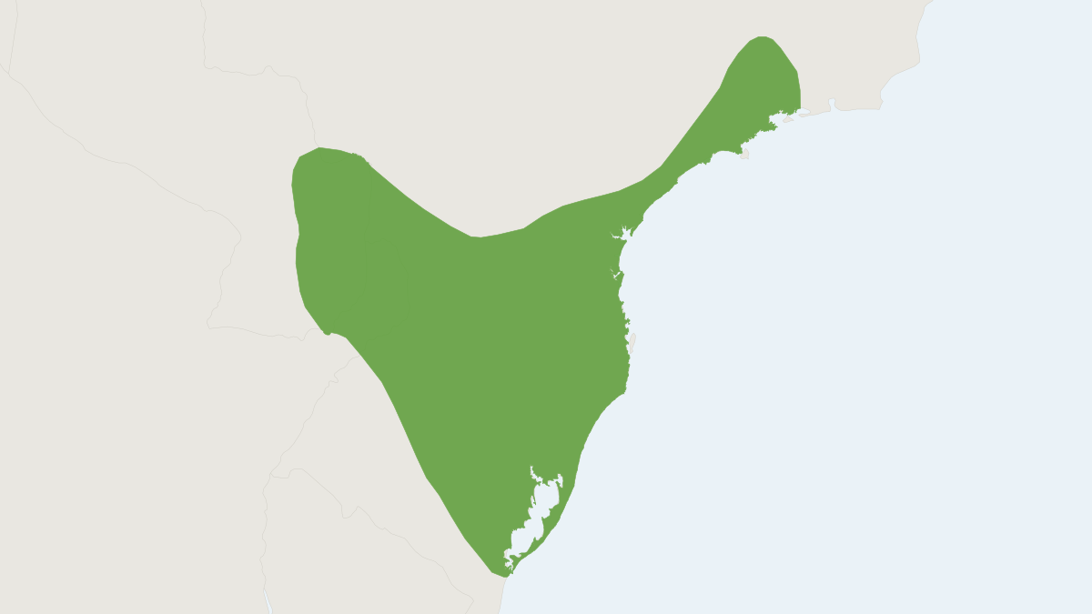 Range map of the Paraná Akodont (Akodon paranaensis)