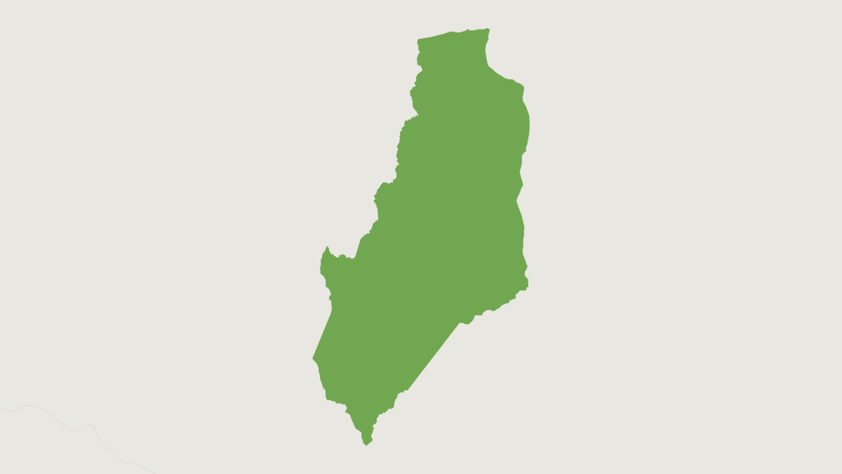 Range map of the Parecis Titi (Plecturocebus parecis)