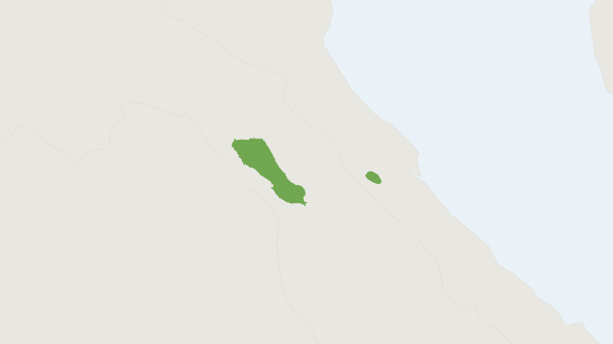 Range map of the Paulina’s Limestone Rat (Saxatilomys paulinae)