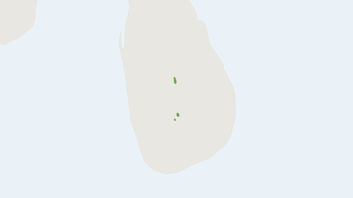 Range map of the Pearson's Long-clawed Shrew (Solisorex pearsoni)