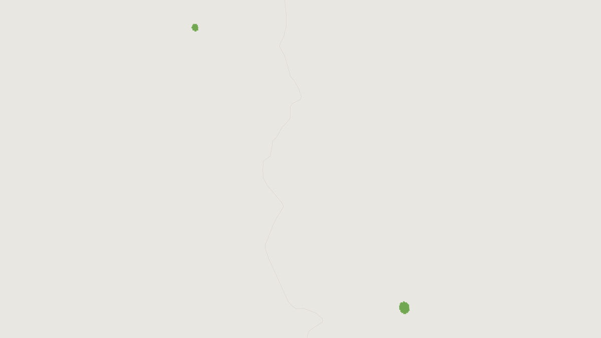 Range map of the Peruvian Bamboo Rat (Dactylomys peruanus)