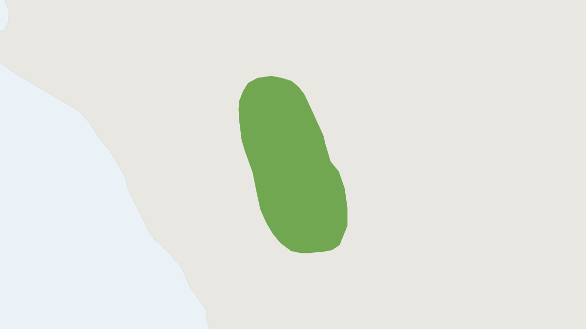 Range map of the Peruvian Oldfield Mouse (Thomasomys eleusis)