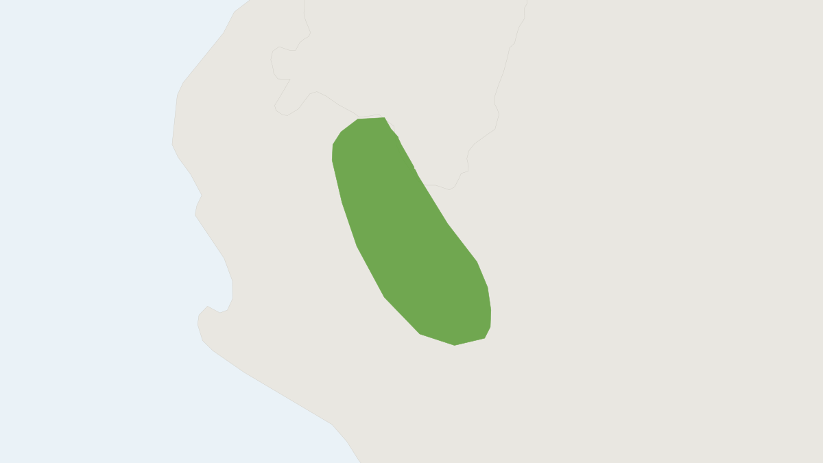 Range map of the Peruvian Small-eared Shrew (Cryptotis peruviensis)