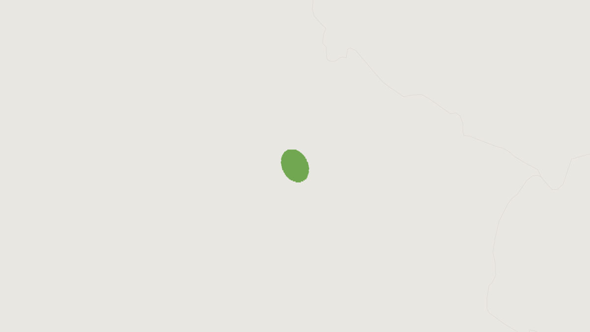Range map of the Peter's Tube-nosed Bat (Harpiola grisea)