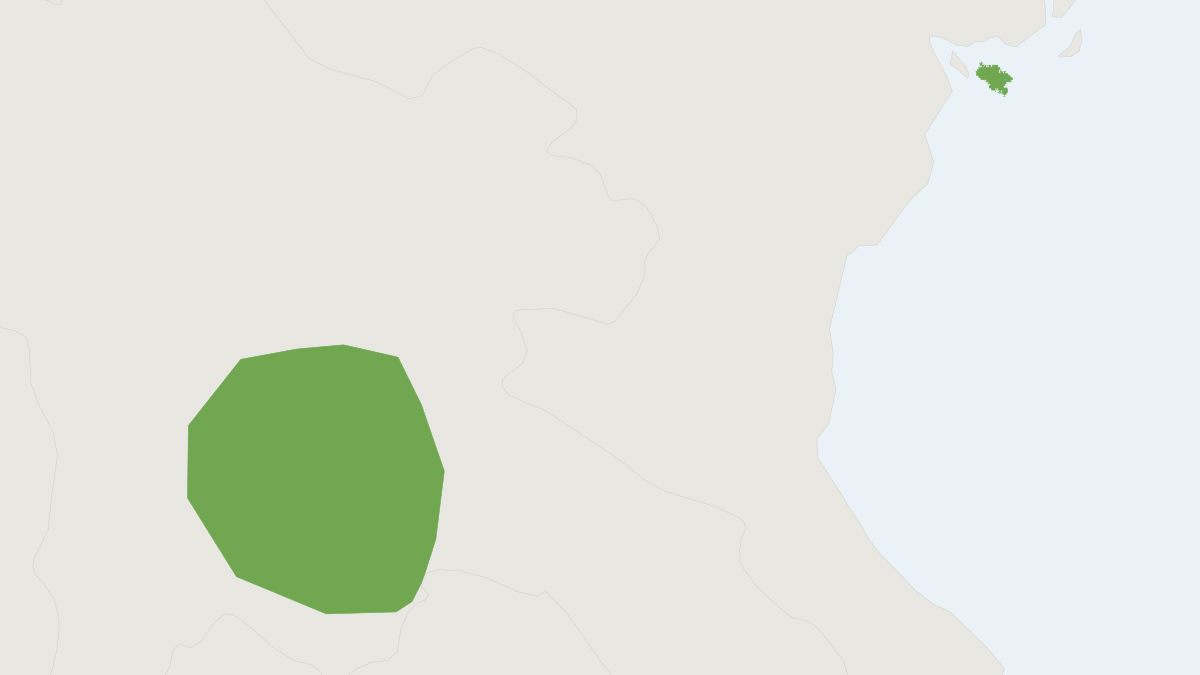 Range map of the Phou Khao Khouay Leaf-nosed Bat (Hipposideros khaokhouayensis)