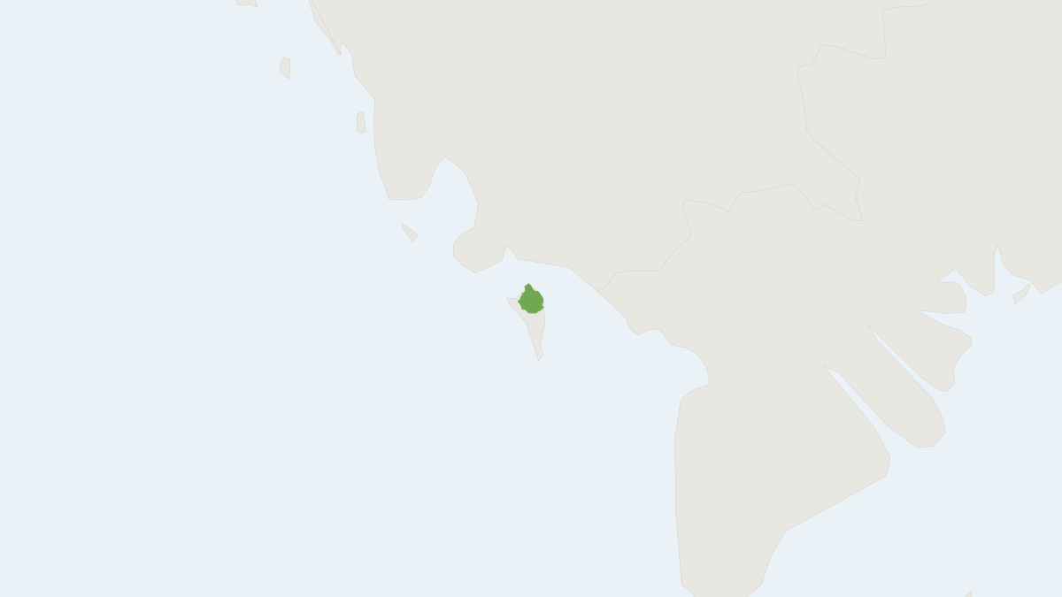 Range map of the Phu Quoc White-toothed Shrew (Crocidura phuquocensis)