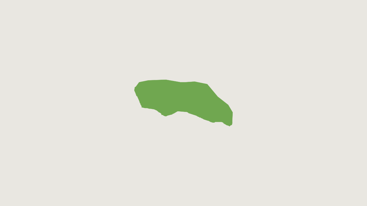 Range map of the Pied Tamarin (Saguinus bicolor)