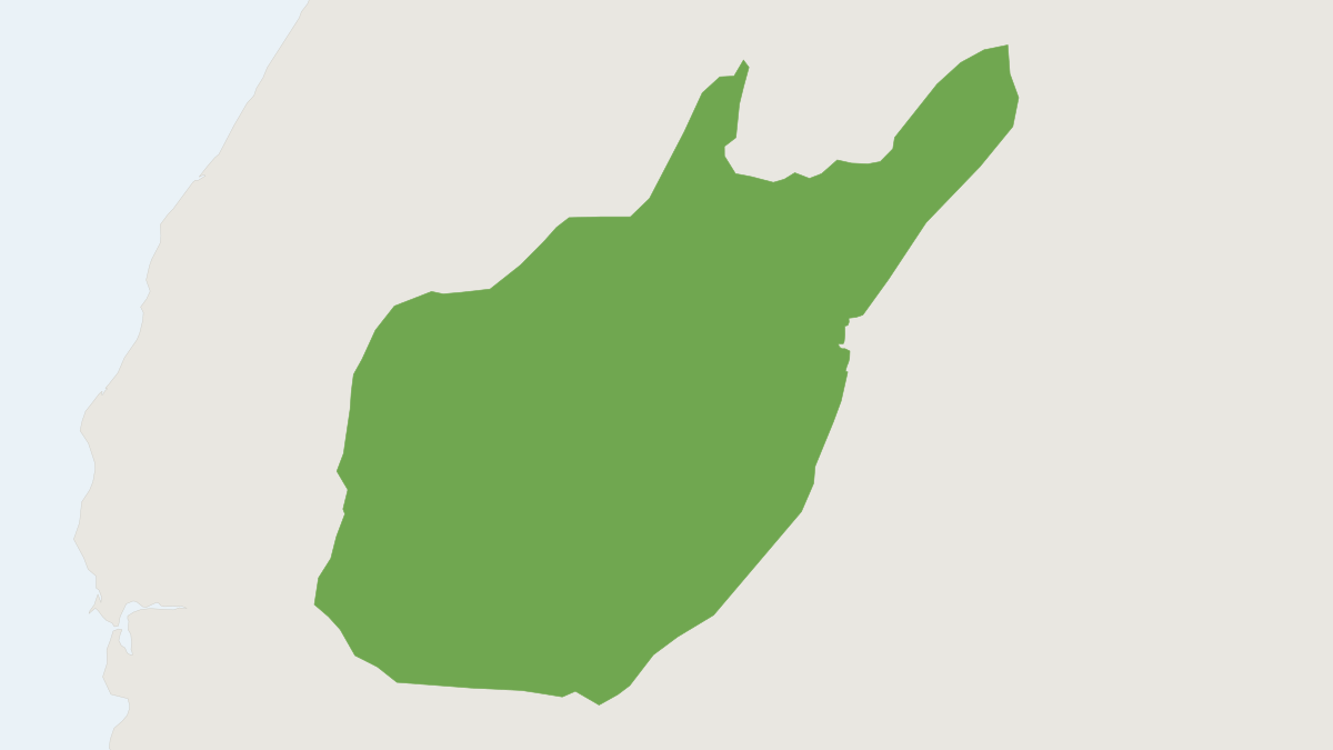 Range map of the Piute Ground Squirrel (Urocitellus mollis)