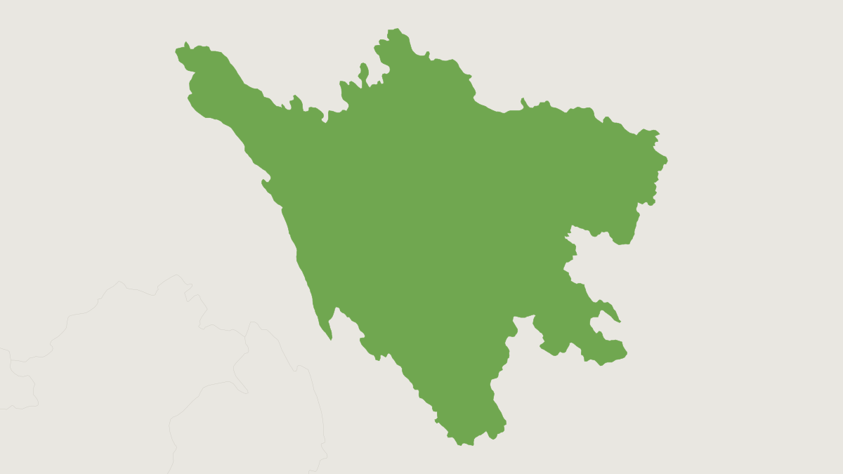Range map of the Plecotus ariel (Plecotus ariel)