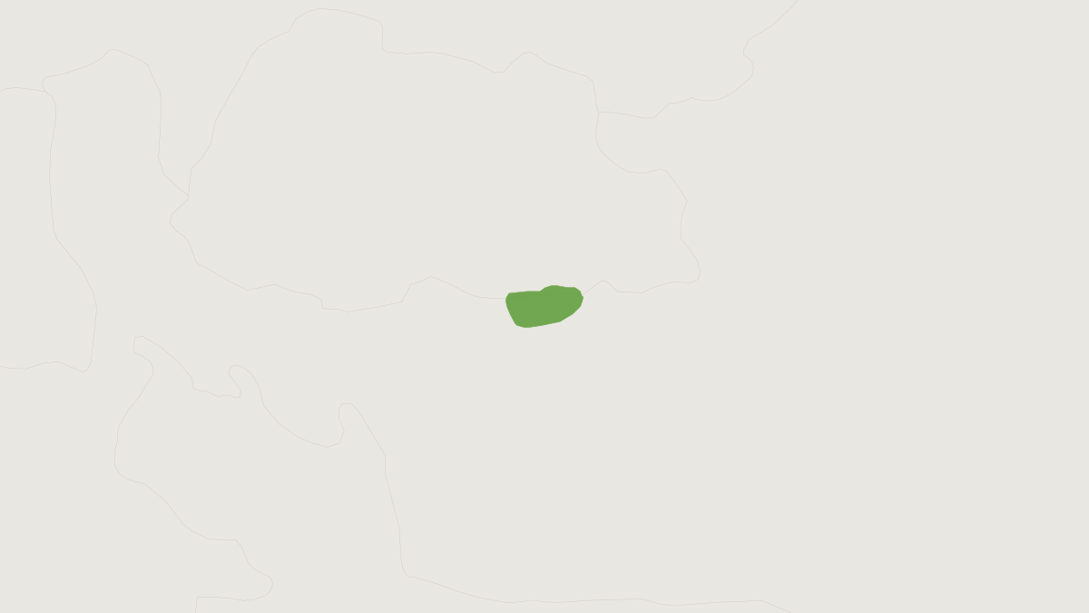 Range map of the Pygmy Hog (Porcula salvania)