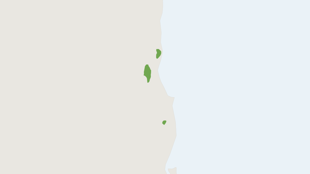 Range map of the Pygmy White-tailed Rat (Uromys hadrourus)
