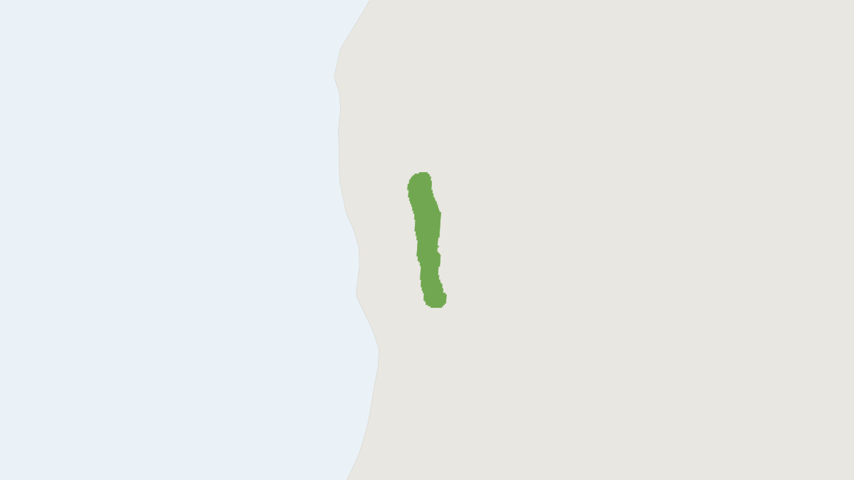 Range map of the Randrianasolo's Sportive Lemur (Lepilemur randrianasoloi)