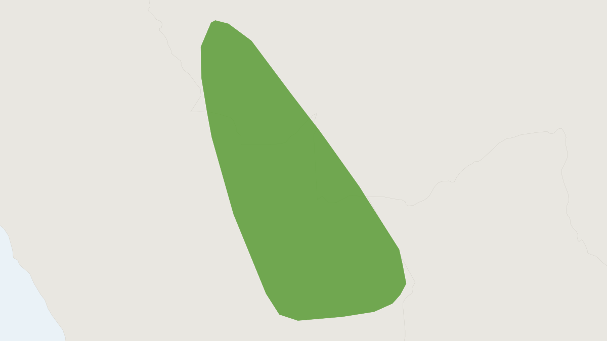 Range map of the Rhipidomys gardneri (Rhipidomys gardneri)