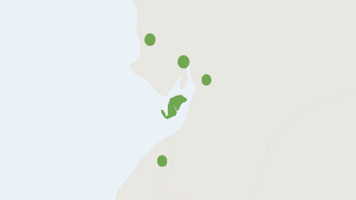 Range map of the Rhogeessa velilla (Rhogeessa velilla)