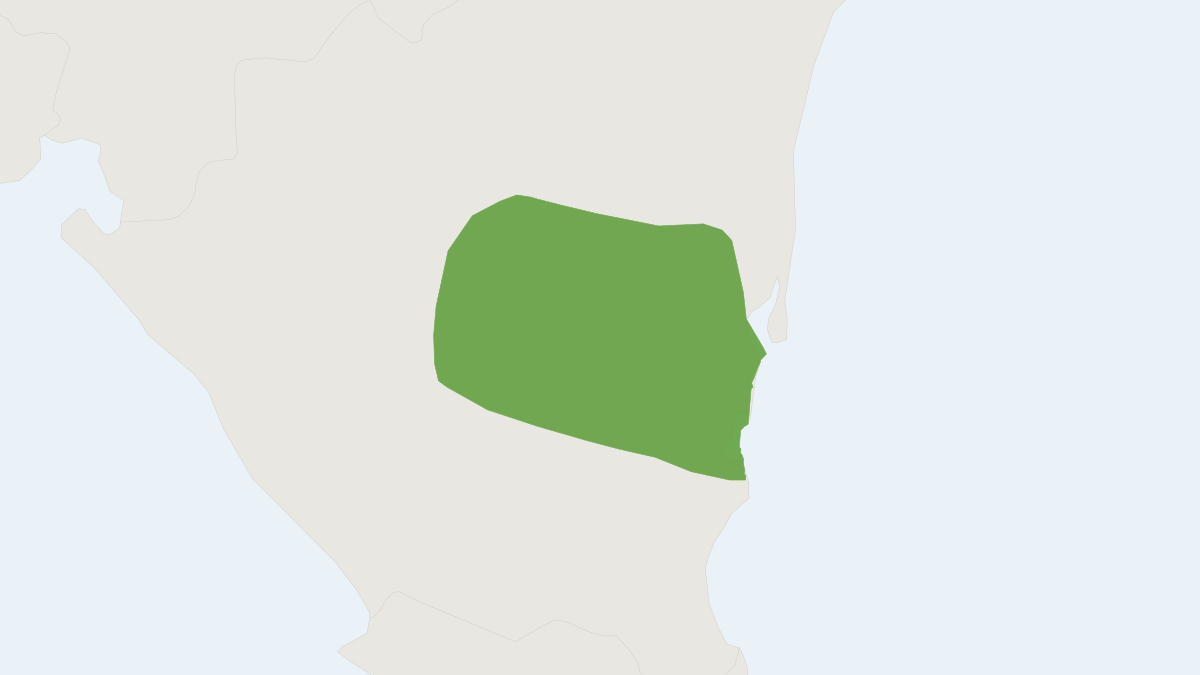 Range map of the Richmond's Squirrel (Sciurus richmondi)