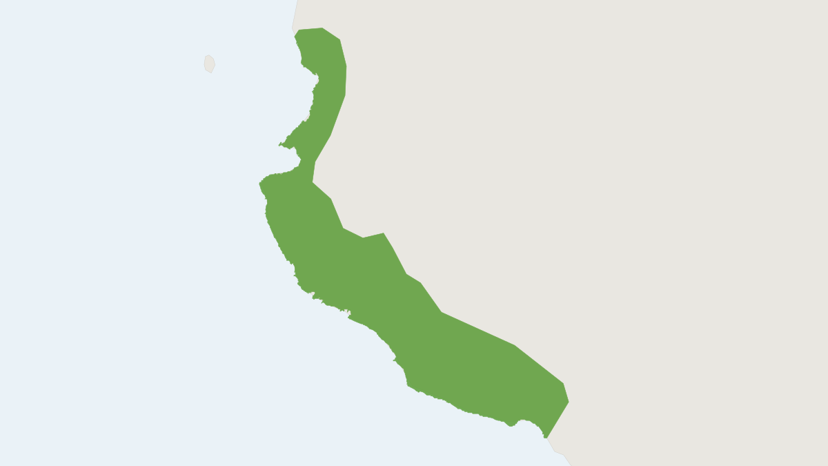 Range map of the Ring-tailed Ground Squirrel (Notocitellus annulatus)