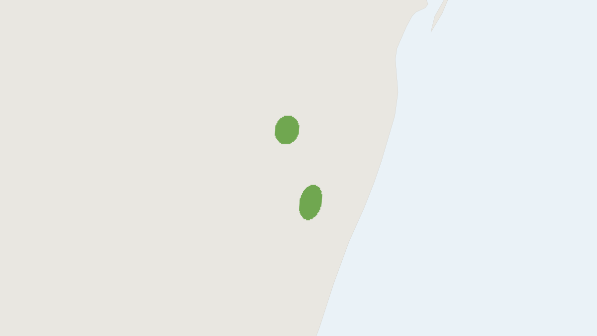 Range map of the Roberts's Serotine (Laephotis robertsi)