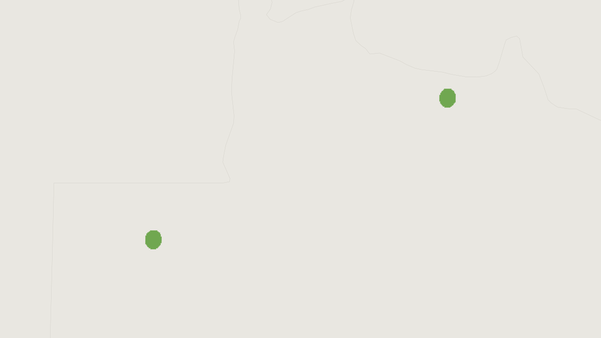 Range map of the Rosevear's Striped Grass Mouse (Lemniscomys roseveari)