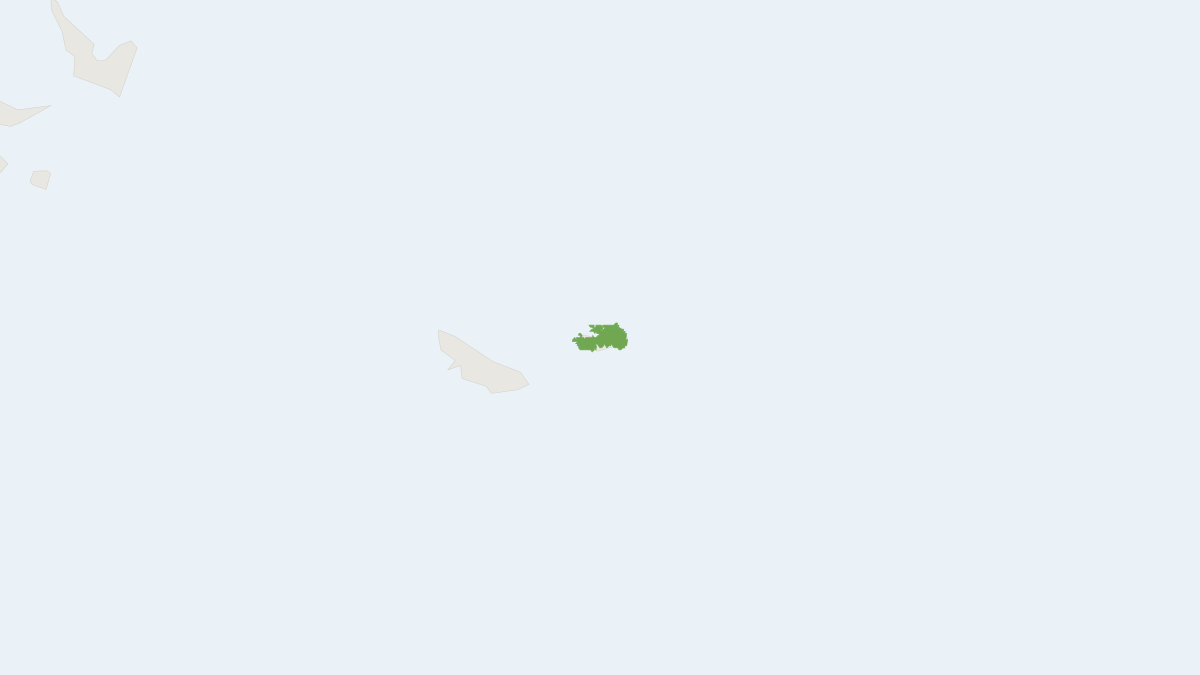 Range map of the Rossel Island Melomys (Melomys arcium)