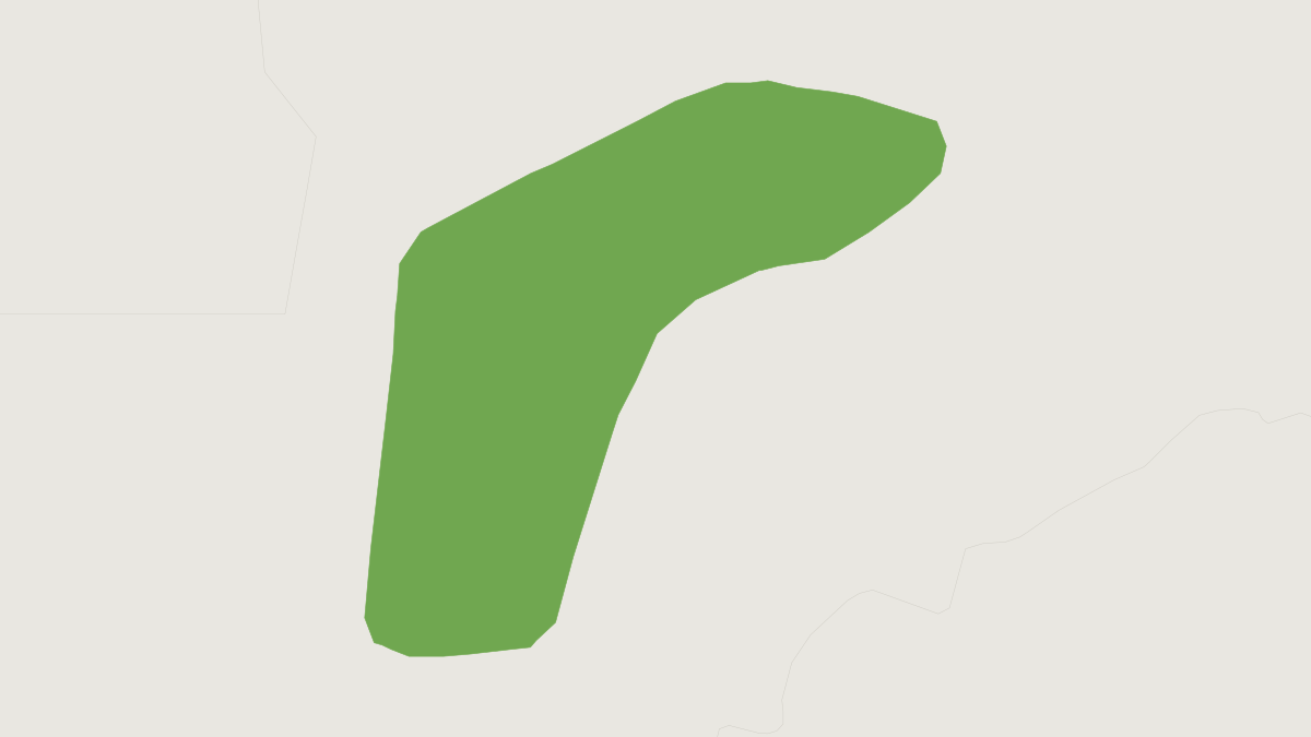 Range map of the Rupicolous Gerbil (Gerbillus rupicola)